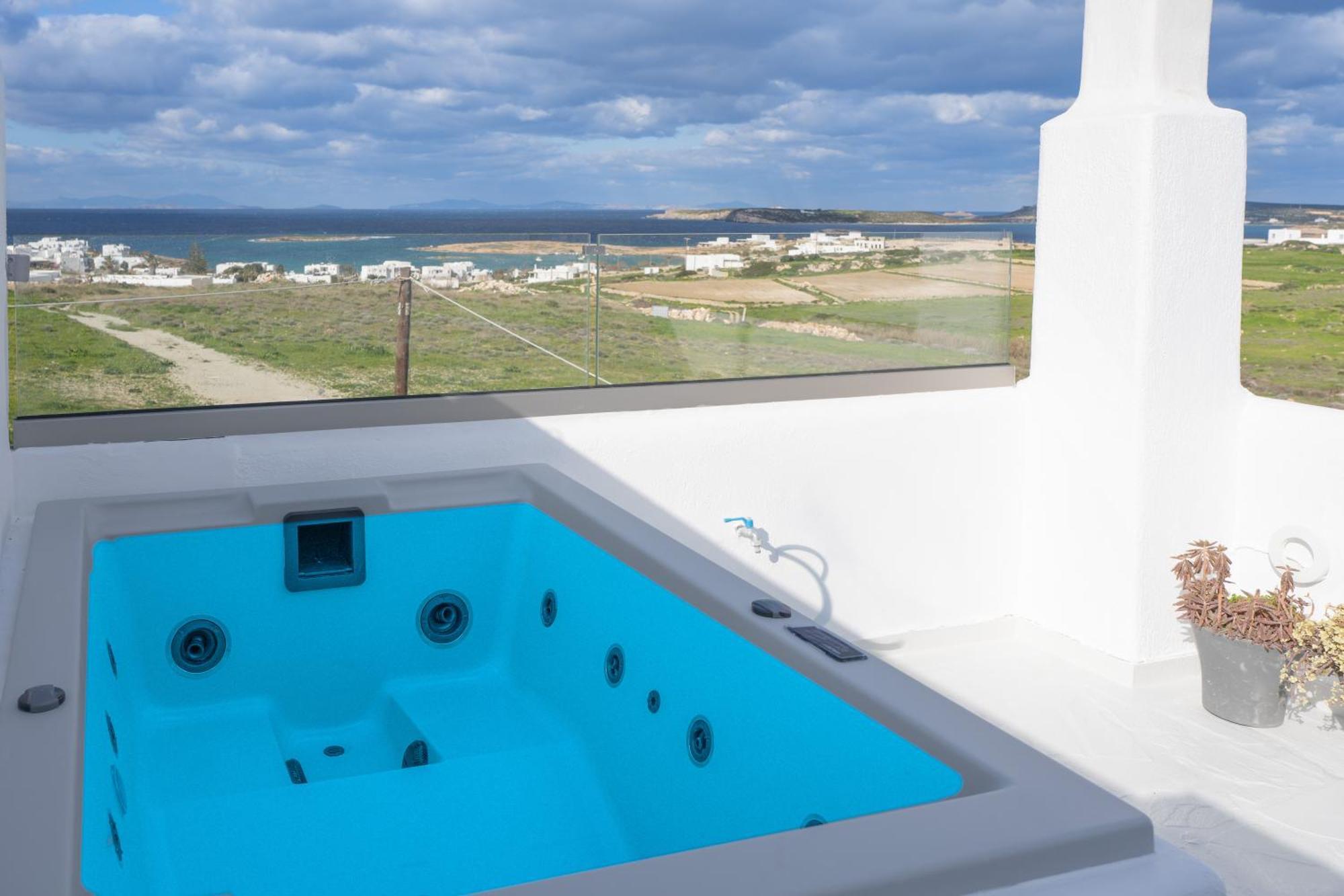 Pure White 1Bd House With Amazing Sea Views In Naousa 외부 사진